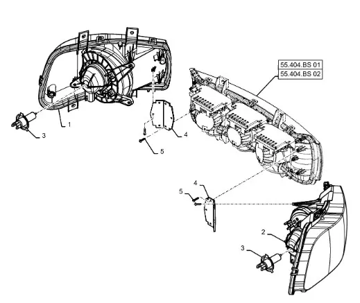 87455672 - Правая фара
